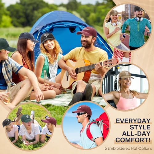 6/12 Pack Christian Hats Bulk for Men Women - style: Christain