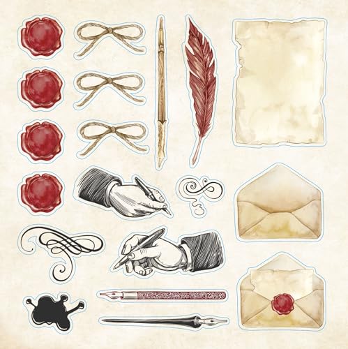 Bibliophilia Ephemera Sticker Book (over 780 stickers)