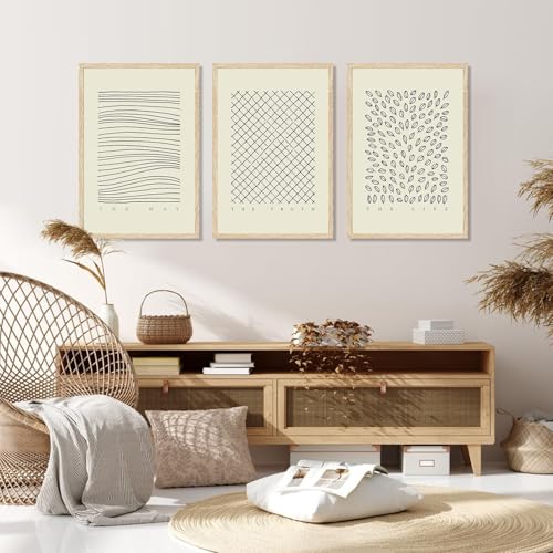 YUFEIART 3 Piece Way Truth Life Christian Framed Wall Art Set of 3 16x20 - color: The Way the Truth the Life, size: 16x20 Framed