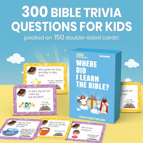 Quokka Trivia Game for Families - Fun Educational Trivia Cards - color: Blue