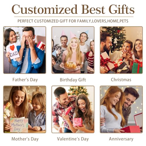 Custom Family Picture Frame,Personalized Gifts for Women Men Mom Dad - color: S10