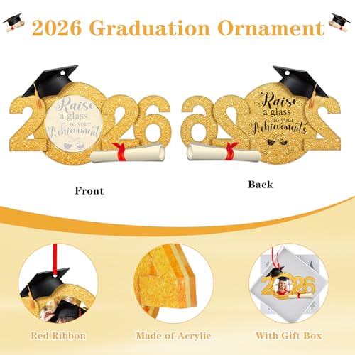 D4DREAM Graduation Gift for Him Her - Acrylic 2026 Graduation Photo Frame - color: 1-1 Graduation