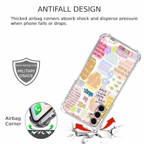 Case for Galaxy S26 with Christian Design,Jesus Bible Verse Christian Quotes Collage Pattern Case for Christians,Soft TPU Bumper Phone Cover,S26,#2 - color: Christian 2, size: Galaxy S26
