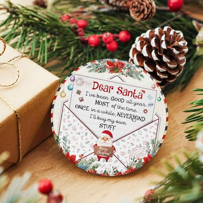 ZAGKOO Funny Christmas Ornaments for Adults 2026 - color: Santa 1