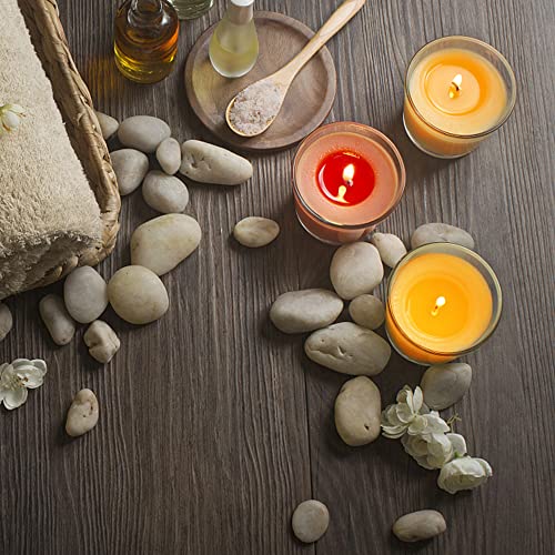 Small Citronella Candles Outdoor and Indoor Soy Wax Votive Candles for Party Dinner and Camping - 12 Hours Burn Time, Set of 12 - color: Yellow