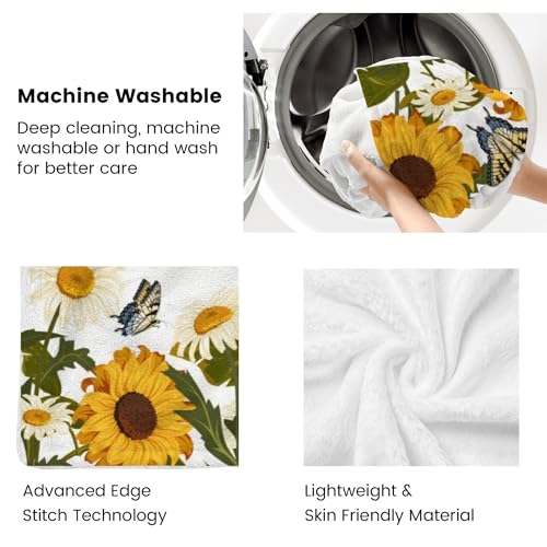 Customized Blankets with Name Personalized Baby Blankets Sunflower Blanket Soft Fleece Bed Throw Blanket for Boys Girls Toddlers Birthday Christmas - color: Design14