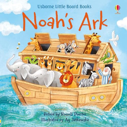Noah's Ark: A Charming Bible Story Board Book About Animals for Children (Ages 2-5) (Little Board Books)
