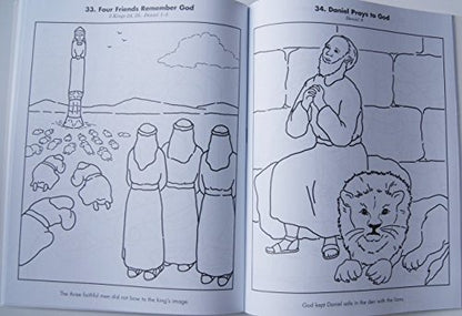 Rod and Staff Bible Pictures to Color - Children's Coloring Book Workbook (A-B-C Series)