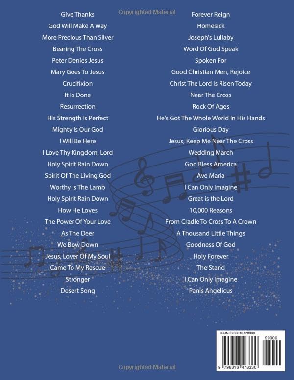 Christian Piano Solos: 55 Inspiring Hymns and Worship Songs for Piano Lovers