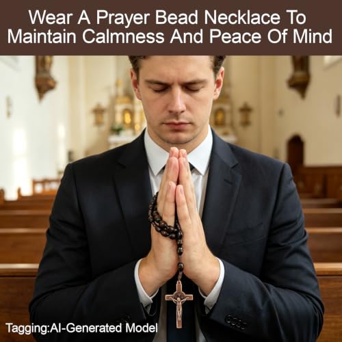 Catholic Rosary Beads, Rosarios Cross Pendant Decorative Prayer Box - color: Style-12