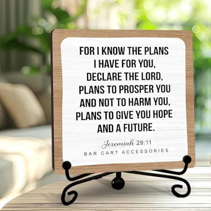 Religious Gifts for Women Men Friends Coworkers - color: For I Know the Plans