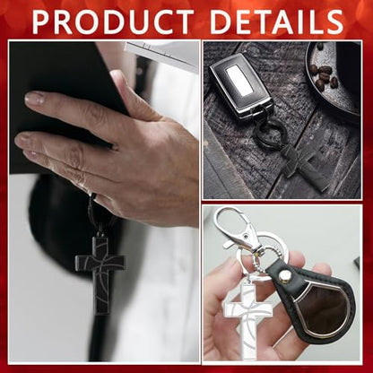 Football/Baseball/Soccer/Basketball Cross Keychain for Men Sport Gifts - color: Black, style: Basketball-joshua 1:9