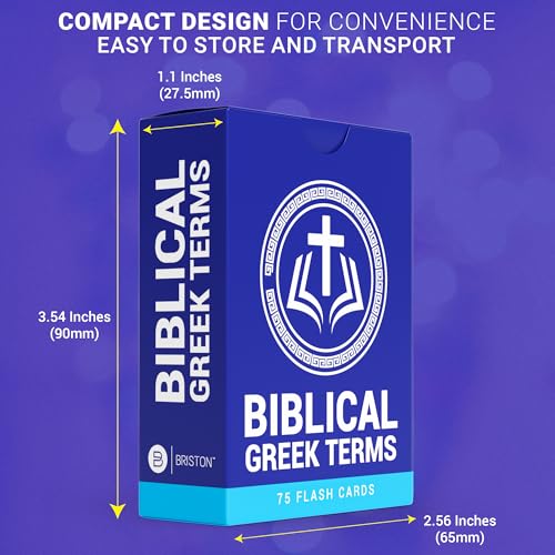 Biblical Greek Vocabulary Flash Cards with Audio – 75 Koine Greek Words