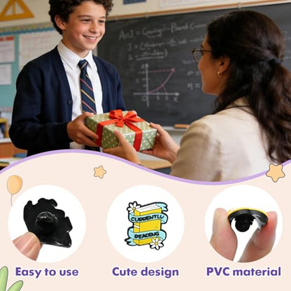 Cute Pins Bulk, Funny Lapel Badge Pins Rubber Brooch Pins for Backpacks, Hats, Bags - style: Science-24PCS