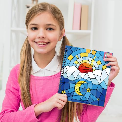 2PCS Bible Crafts for Kids Ages 4-8 Sticker Paint Books Airplane Activities Includes Christian Jesus Angel Adam&Eve and More Designs Gift Party Create 20 Pictures（Sticker Sheets are Separate） - color: Bible Sticker Book