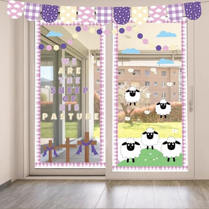 Easter Bulletin Board Set Christian Religious Classroom Decor