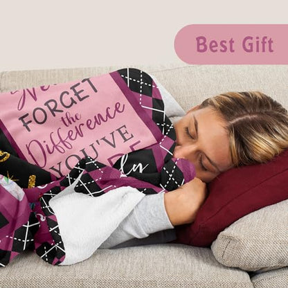 Lcobion Retirement Gift for Woman, Retirement Blanket 50" X 60" - color: Retirement Gifts, size: 60"*50"