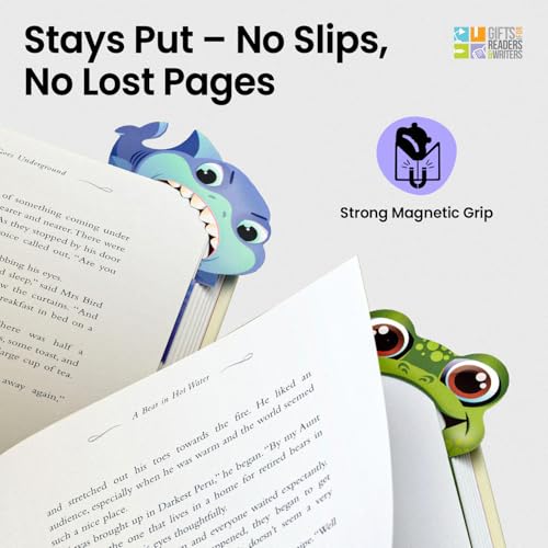 Thinking Gifts Magnetic Bookmark for Reading - Panda - color: Panda
