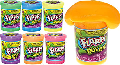 JA-RU Flarp Noise Putty Fidget Toy (6 Pack) – Scented Sensory 10041-6s - size: 6 Pack