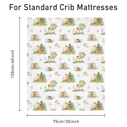 Fleece Baby Blankets for Girls & Boys, Infant Toddler Blanket - color: Sage Green Jungle Animals