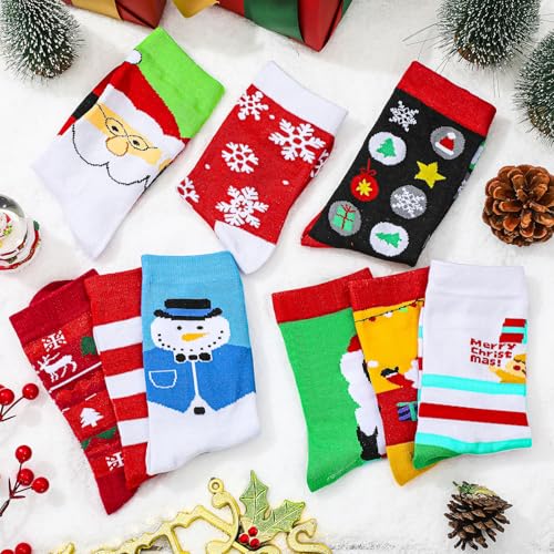Geyoga 30 Pairs American Flags Cotton Socks for Men Women 4th of July Patriotic 250th Anniversary Stars USA Socks Bulk