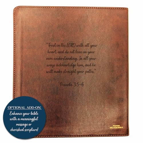 Personalized ESV Journaling Study Bible | Custom Engraved Name | Wide Margin for Notes | Christian Gift for Men & Women (American Flag Wood Cross) - color: American Flag Wood Cross