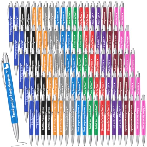 Gueevin 200 Pcs Inspirational Pens Employee Gift, Appreciate Style - style: Appreciate Style