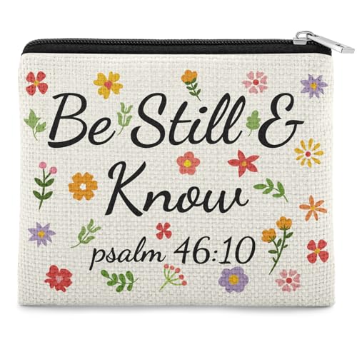 Religious Coin Purse for Women Christian Gifts Inspirational Spiritual Present for Daughter Sister Bestie Coin Pouch Positive Christian Gifts Christmas Birthday Present Zipper Change Pouch - color: Positive Christian Gifts