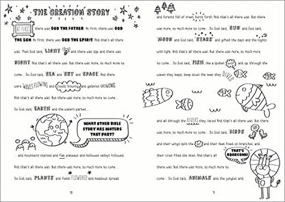 My Epic, Doodletastic Bible Storybook: 60 Bible Stories to Read, Color, and Draw