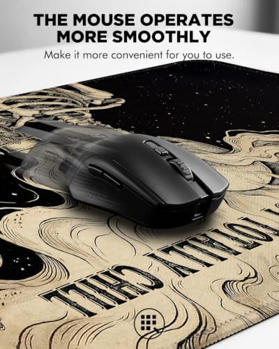 Mouse Pad, Desk Mat, 31.5x11.8in Large Mousepad, Skeleton - color: Skeleton
