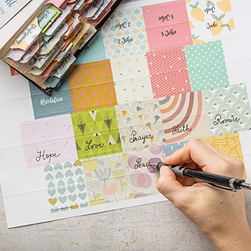 DiverseBee Laminated Bible Tabs for Women and Men (Diverse Theme) - color: Diverse