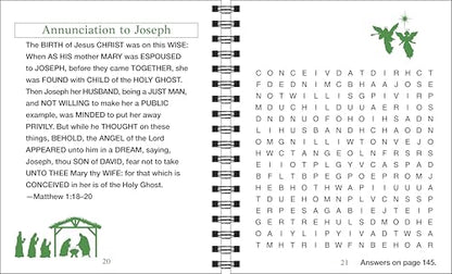 Brain Games - Bible Word Search: Christmas Puzzles - Large Print