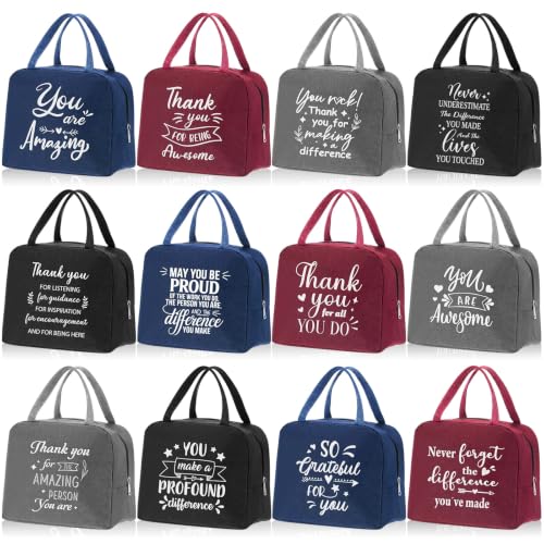 12 Pcs Employee Appreciation Lunch Bags Gifts Bulk for Team - style: Appreciation