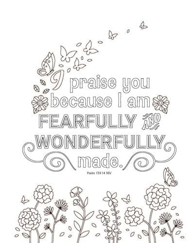 Color the Bible for Girls: Pages and Pages of Favorite Bible Verses to Color!