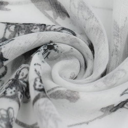 vimate Lightweight Scarf for Women Fashion Head Cover Hijab Cotton Voile Scarf Shawl Wrap for Spring Fall Winter Season - color: L2#.style 21