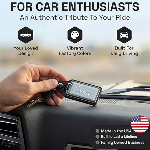 Brotherhood Car Key Chain for Camaro - Classic Models Keychain for Men and