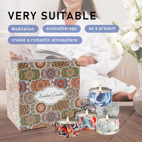 WPONSZU Set 36Pack Scented Candles,Candvent Calendar 2025,Gifts Soy Wax Travel Tin Jar Candles for Home 2.5 OZ jar Candles for Mom for Christmas, Birthday, Thanksgiving, Mother's Day - color: 36 Multicolour