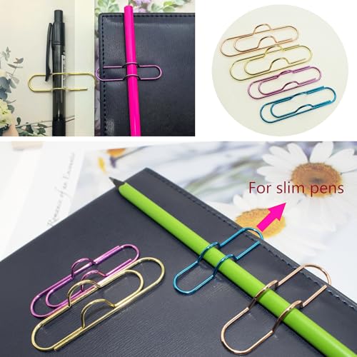 Cross Paper Clips with Ribbons and Pen Clips, Bible Study Supplies Gifts