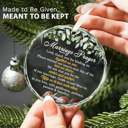 ZAGKOO Marriage Prayer Christian Wedding Gifts for Couple 2026 - color: Marriage Prayer