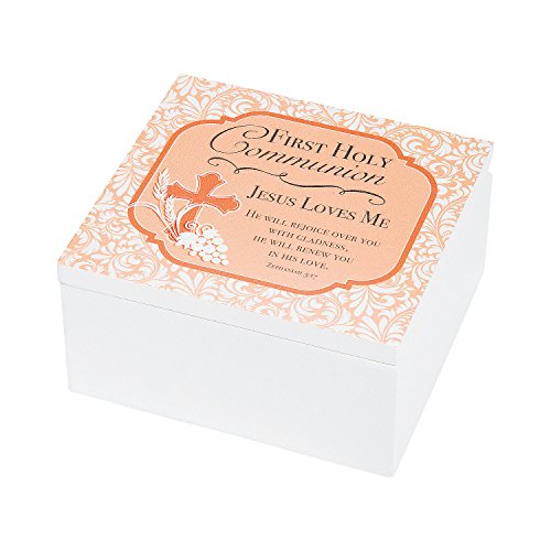 Fun Express First Holy Communion Keepsake Box, 1 Piece