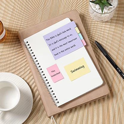 Mr. Pen- Sticky Notes Set, 410 Pack, Ruled - color: Pastel, size: 1 Set