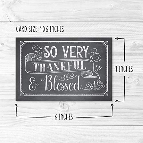 24 Bulk Thank You Cards with Envelopes Blank Cute Thank You Notes - color: Chalk White 24 pcs