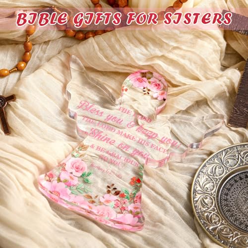 Gerrii Christian Gifts Women Angels Spiritual Desk Decor, Floral Angle - style: Floral Angle