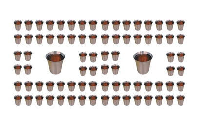 Communion Set for Church - Two Communion Trays & Two Bread Plates with Lid