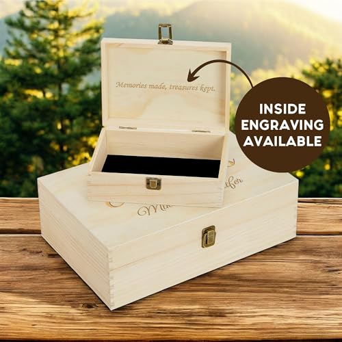 Personalized Adventure Memory Box, Engraved Travel Keepsake for Couples - style: 12. Adventure Box