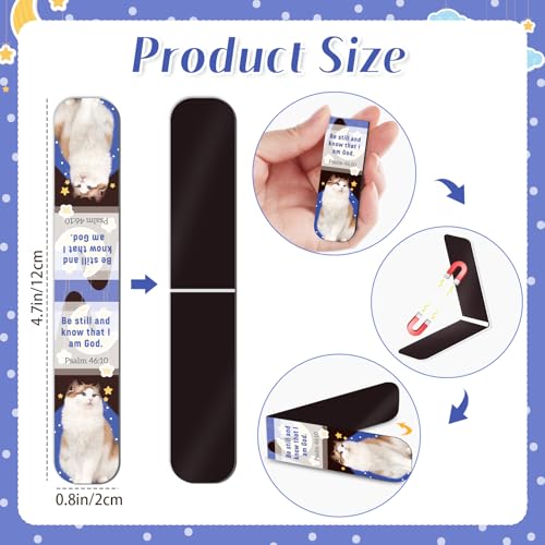 Bible Magnetic Bookmarks Christian Magnet Bookmark Clips - color: 100-bible Cat & Dog