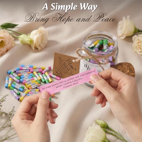 Solmay Bible Verse Jar for Mom, Read This When Scripture Cards - color: Bible Verses Jar For Mom