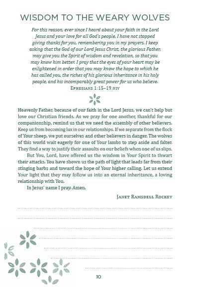 My Prayer Journal: Quiet-Time Prayers for a Woman's Heart
