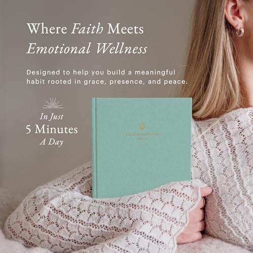5-Minute Devotional Journal for Women: Daily Christian Scripture Reflections, Guided Prompts & Prayer | Build Faith in Just 5 Minutes a Day | 218 Pages, 110gsm Paper (Pastel Mint Green) - color: Pastel Mint Green