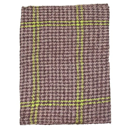 ScarvesMe Women's Check and Plaid Soft Infinity Loop Winter Fall Warm Scarf - color: Lof047_brown